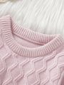 Baby Girls' Ruffle Hem Sweater Dress