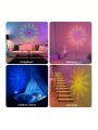 5v Fireworks Led Lights Waterfall Light Set With Rgb Colors, Perfect For Decoration