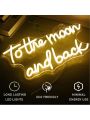 Large Size 'to The Moon And Back' Decorative Lamp