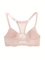 Lace Patchwork Women's Bra