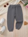 Baby Boy Solid Sweater Pants