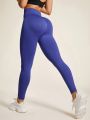 Yoga Basic Women's Solid Color Sports Leggings