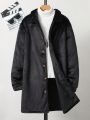 Teen Boy Button Front Coat Without Sweater