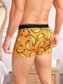 Men's Banana Printed Boxer Briefs