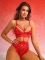 Classic Sexy Women's Sexy Lingerie With Steel Ring, Valentine's Day Collection