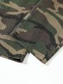 Teenage Boys' Camouflage Cargo Jeans