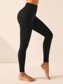 SHEIN Leisure Women's High Waisted Sport Leggings