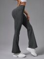 SHEIN Daily&Casual Women's Bell-bottom Sports Pants