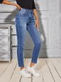 Slim Fit Deep Blue Denim Jeans