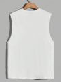 Manfinity Sporsity Men's Vest With Character And Letters Print