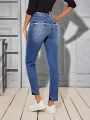 Slim Fit Deep Blue Denim Jeans