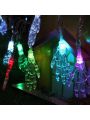 1.5m 10led 2aa Warm White/colorful Ghost Hand Shaped Halloween Decoration Light String For Indoor Decoration, Halloween/easter Festival/bar/shop Display, Powered By 5# Battery