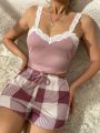 Women's Camisole & Shorts Pajama Set