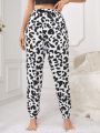 Women's Leopard Print Pajama Bottoms