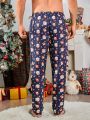 Men Christmas Print Sleep Pants