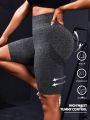 Women'S Plus Size Mesh Sports Capri Pants