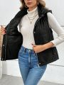 SHEIN Frenchy Women'S Vest Padded Jacket