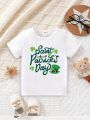 SHEIN Casual, Simple, Fun And Cute Tops For Baby Boys And Girls Perfect For St. Patrick’s Day