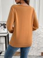 Women's Solid Color Casual Sweater