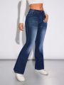 Women'S Slim Fit Flared Jeans