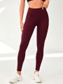 Wide Waistband Sports Leggings