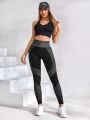 Seamless High-Waist Sports Leggings