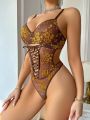 Classic Sexy Women's Sexy Underwire Bodysuit Lingerie