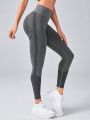 SHEIN Wide Waistband Sports Leggings