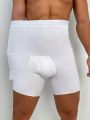 Men'S High-Elastic & High-Waisted Compression Shorts