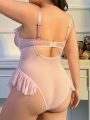 Plus Size Women's Sexy Lace Lingerie For Wedding Season