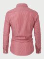 Manfinity Men's Striped Long Sleeve Shirt