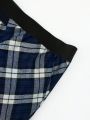 Plus Size Women'S Plaid Skirt