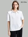 SHEIN BIZwear Women's Short Sleeve Polo Shirt