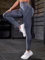 Wide Waistband Sports Leggings