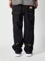 SUMWON Straight Fit Carpenter Jean