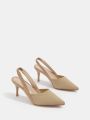 Everyday Collection Minimalist Stiletto Slingback Pumps