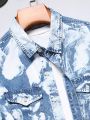 Manfinity Hypemode Men's Washed Denim Shirt