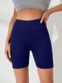 Yoga Basic Mesh Insert Phone Pocket Side Sports Shorts