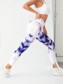 Tie-Dye High Waist Sports Leggings