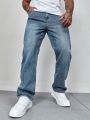 Men's Straight Leg Denim Jeans