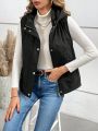 SHEIN Frenchy Women'S Vest Padded Jacket