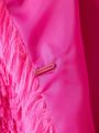 SHEIN Kids Cooltwn Girls' Cool Solid Color Plush Short Jacket, Big Kid Size