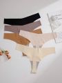 5pack Plain Simple High Stretch No Show Panty