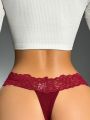 Contrast Lace Panty