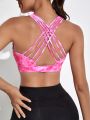 High Support Tie Dye Sports Bra