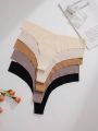 5pack Plain Simple High Stretch No Show Panty