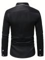 Manfinity LEGND Men's Printed Long Sleeve Shirt
