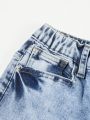 Boys' Slim Fit Distressed Jeans