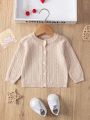 Baby Girls' Long Sleeve Button-Up Cardigan Sweater