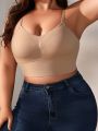 3pcs/Set Seamless Plus Size Women'S Extended Bralette